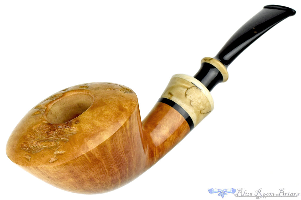 Joseph Skoda Pipe Bent Dublin with Masur Birch and Ivorite