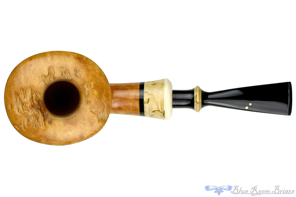 Joseph Skoda Pipe Bent Dublin with Masur Birch and Ivorite