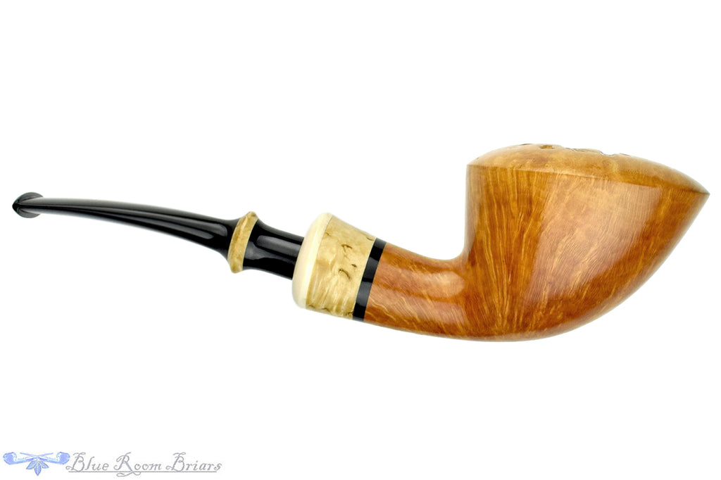 Joseph Skoda Pipe Bent Dublin with Masur Birch and Ivorite