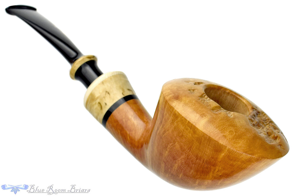 Joseph Skoda Pipe Bent Dublin with Masur Birch and Ivorite