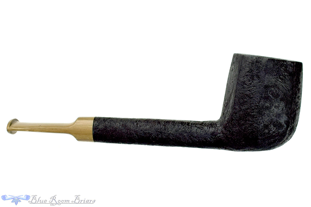 Blue Room Briars is proud to present this Jason Patrick Pipe Black Blast Paneled Lovat with Brindle
