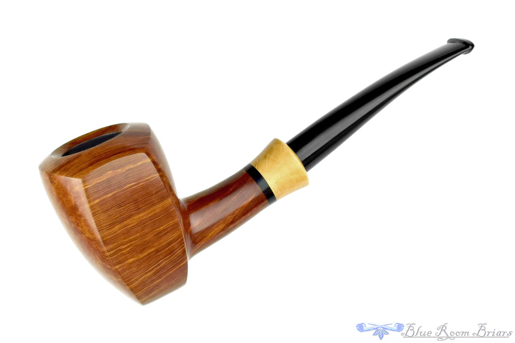 Brian Madsen Bent Elephant's Foot with Boxwood UNSMOKED Estate Pipe