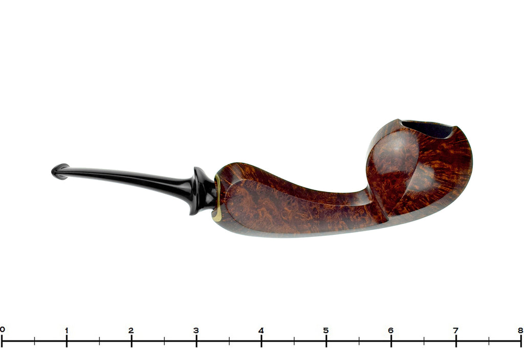 Blue Room Briars is proud to present this David Huber Pipe High-Contrast Smooth Long Paneled Blowfish