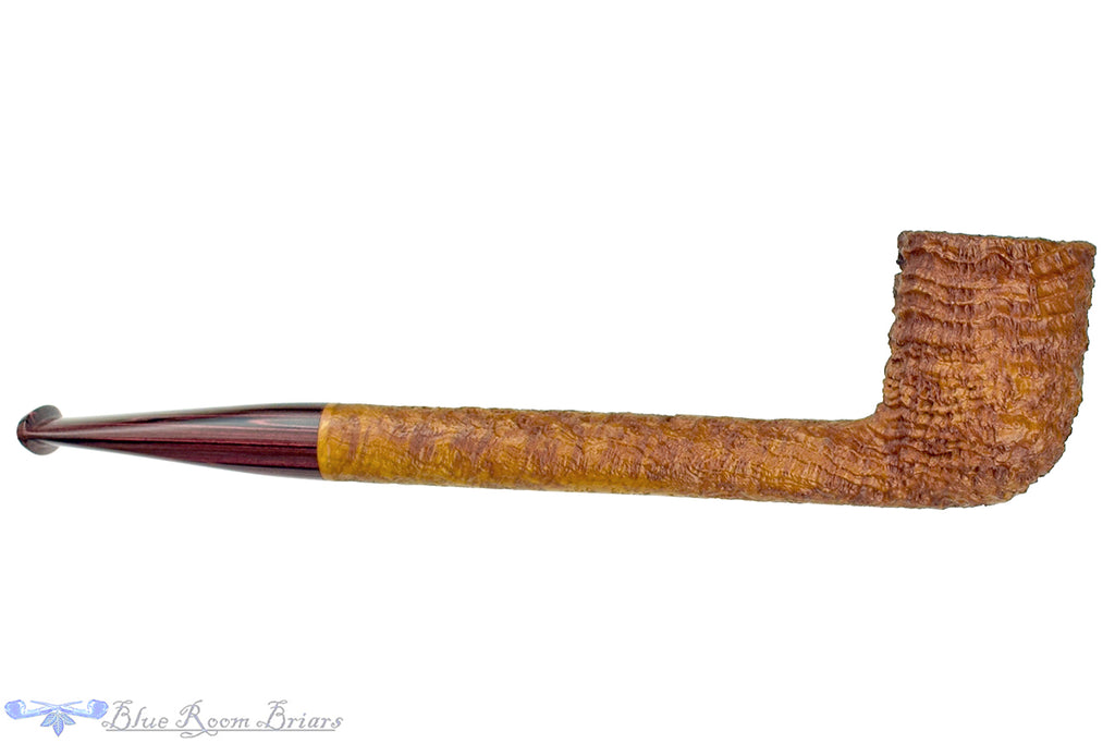 Blue Room Briars is proud to present this Bill Shalosky Pipe 697 Tan Blast Liverpool with Brindle