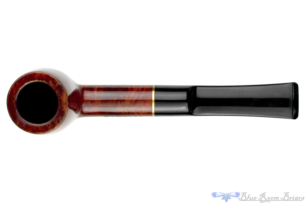 Blue Room Briars is proud to present this Bartoli Billiard (9mm Filter) with Brass Estate Pipe