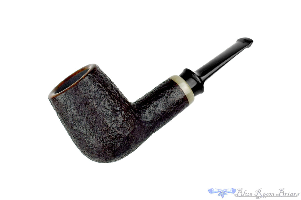 Jared Coles Pipe Sandblast Billiard with Horn