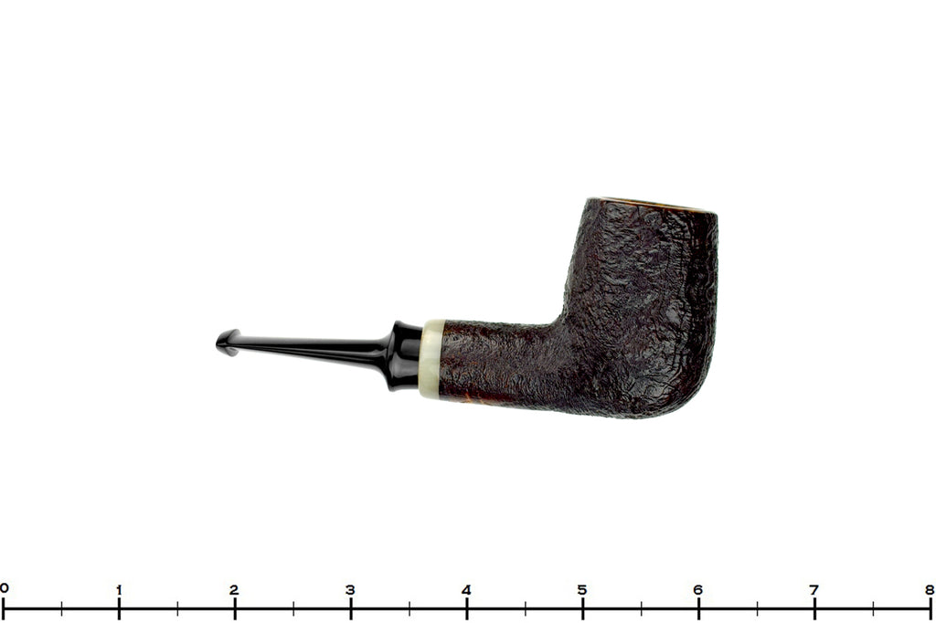 Blue Room Briars is proud to present this Jared Coles Pipe Sandblast Billiard with Horn
