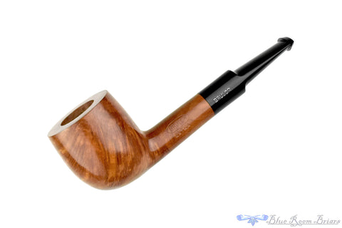 Ben Wade Golden Walnut Handmade Bent Freehand Sitter with Plateaux Estate Pipe