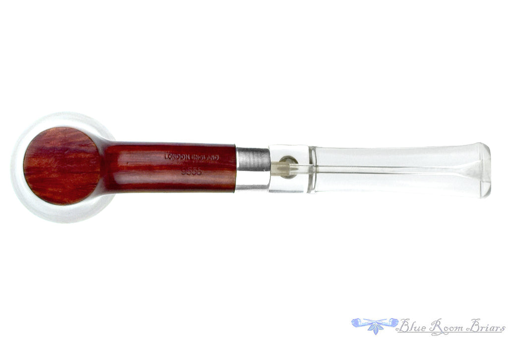 Blue Room Briar is proud to present this GBD Conquest New Standard 9558 (Pre-Cadogan) Dublin Poker with Silver and Perspex Estate Pipe