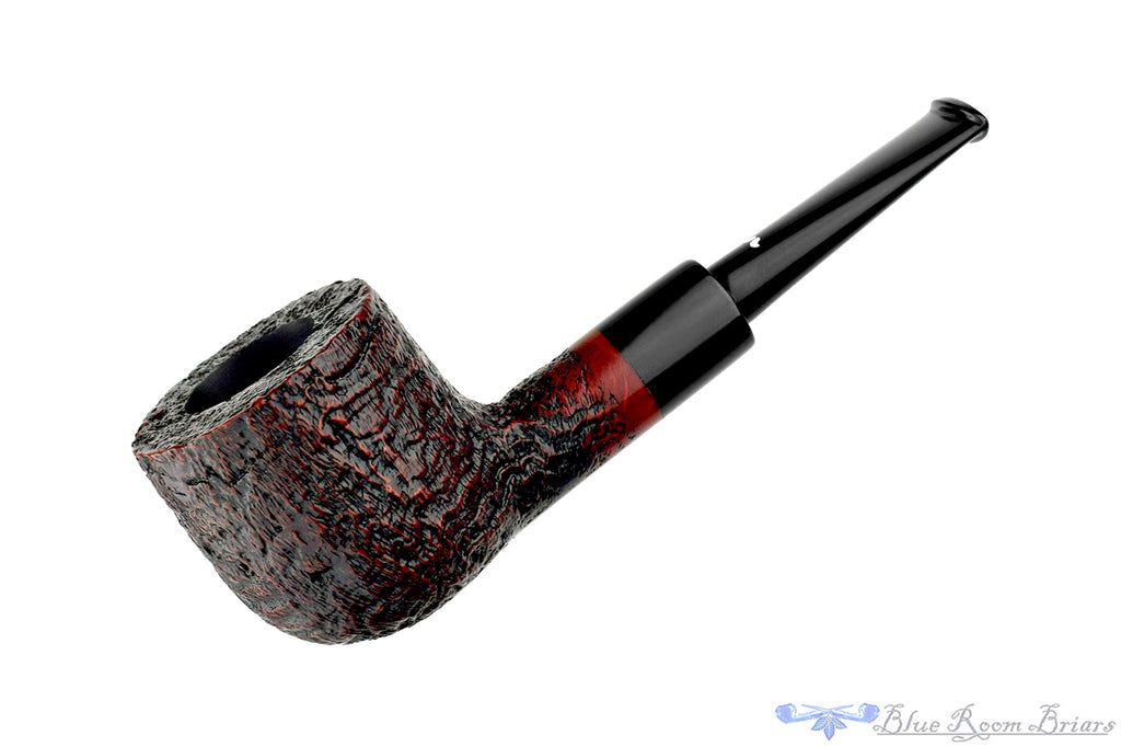 Caminetto Sandblast Pot with Acrylic Ferrule UNSMOKED Estate Pipe