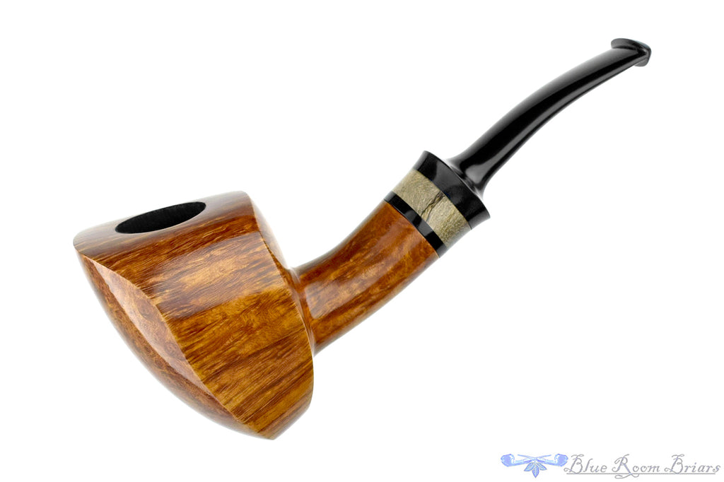 Brian Madsen Pipe Bent Elephant's Foot with Spalted Tamarind