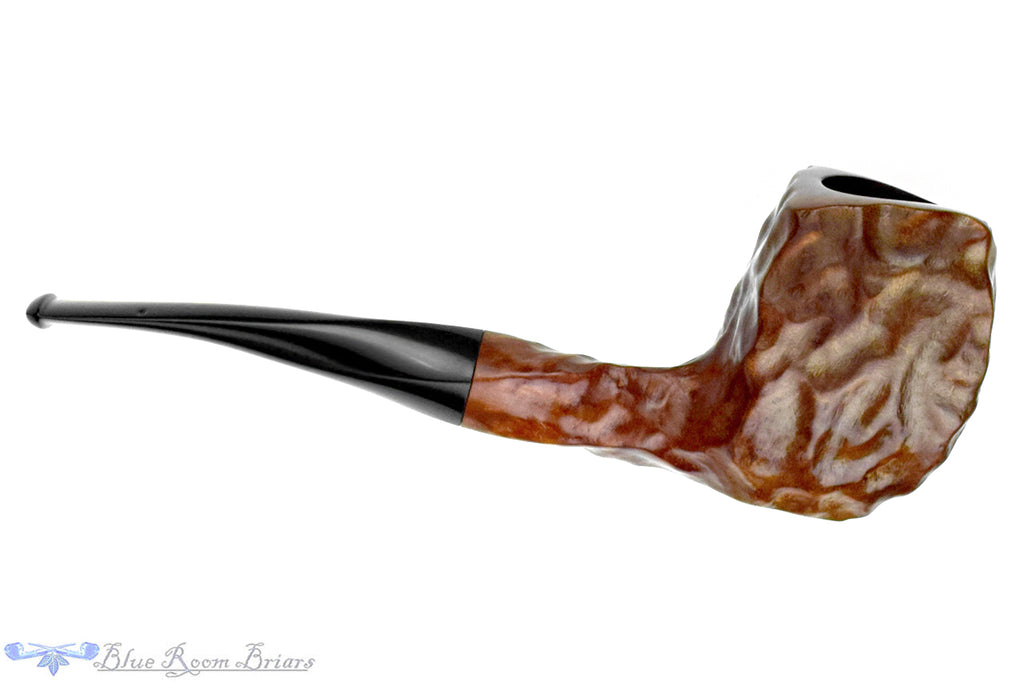 Blue Room Briars is proud to present this Ken Erikson 74 Carved Freehand with Twisted Shank Estate Pipe