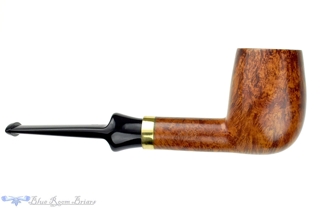 Blue Room Briars is proud to present this Hilson Goldline A 108 Billiard (9mm Filter) with Brass UNSMOKED Estate Pipe