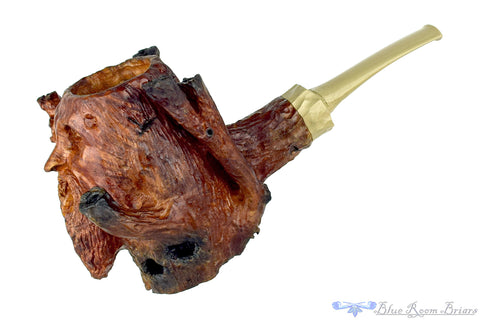 Chris Morgan Pipe Bent Ring Blast Volcano with Brindle