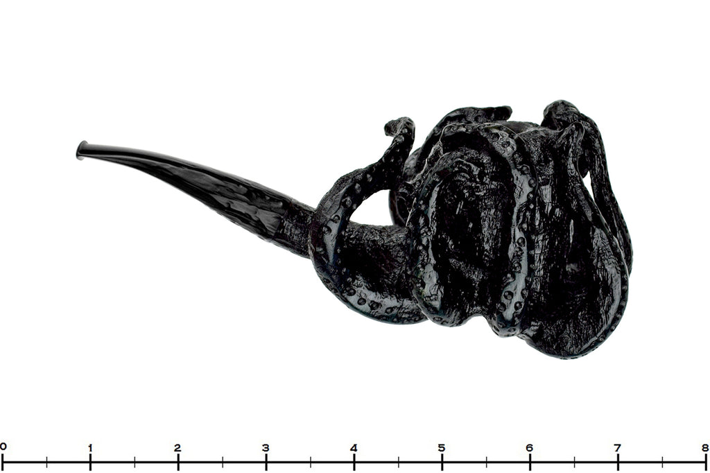 Blue Room Briars is proud to present this Chris Morgan Pipe Bent Curved Octopus Sitter