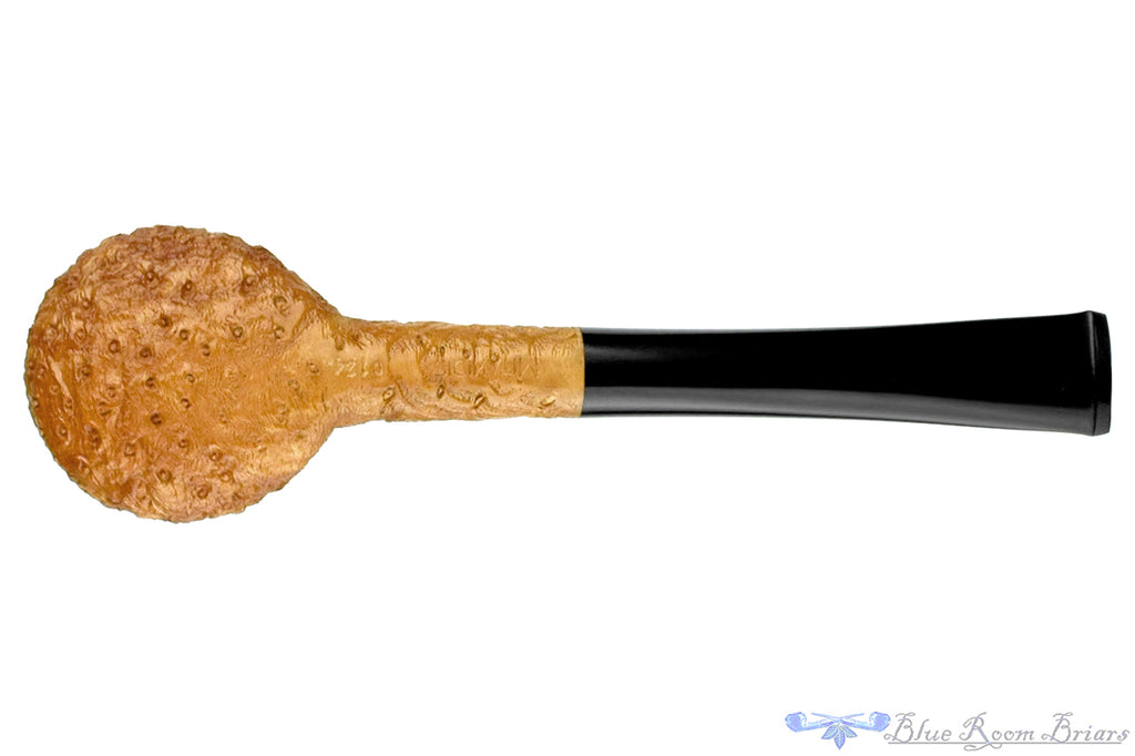 Blue Room Briars is proud to present this Yorgos Mitakidis Pipe 0124 Strawberry Wood Ring Blast Tomato Sitter