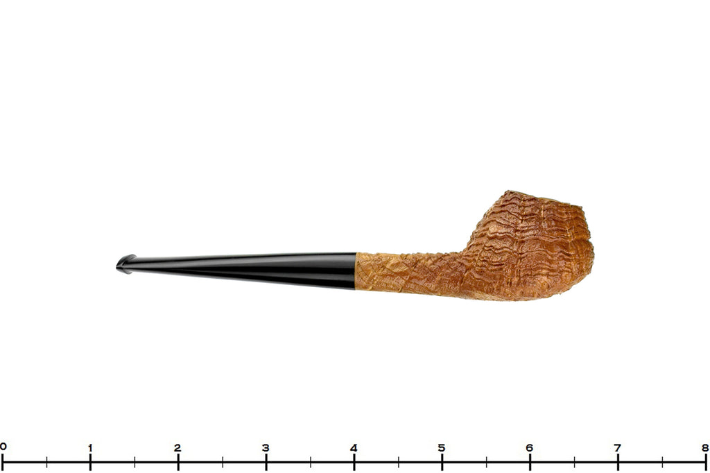 Blue Room Briars is proud to present this Yorgos Mitakidis Pipe 0124 Strawberry Wood Ring Blast Tomato Sitter