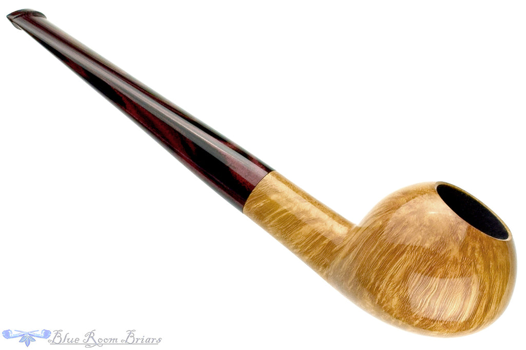 Blue Room Briars is proud to present this Yorgos Mitakidis Pipe 9423 Tomato with Brindle