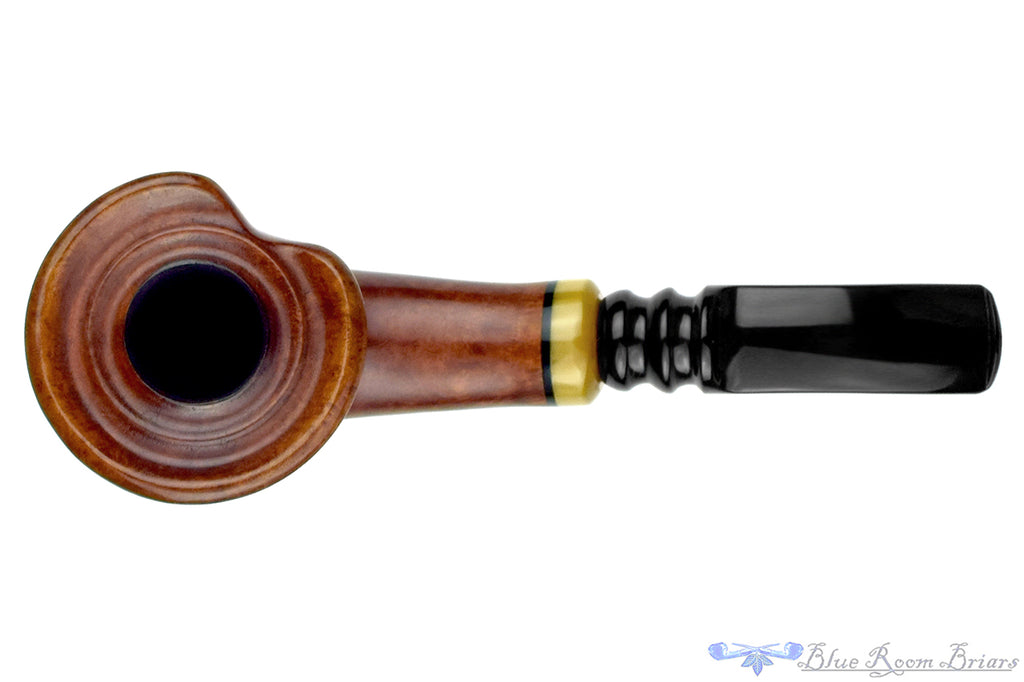 Blue Room Briars is proud to present this Design Berlin 12 B Bent Dublin (9mm Filter) with Acrylic Estate Pipe