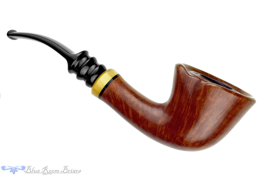 Blue Room Briars is proud to present this Design Berlin 12 B Bent Dublin (9mm Filter) with Acrylic Estate Pipe