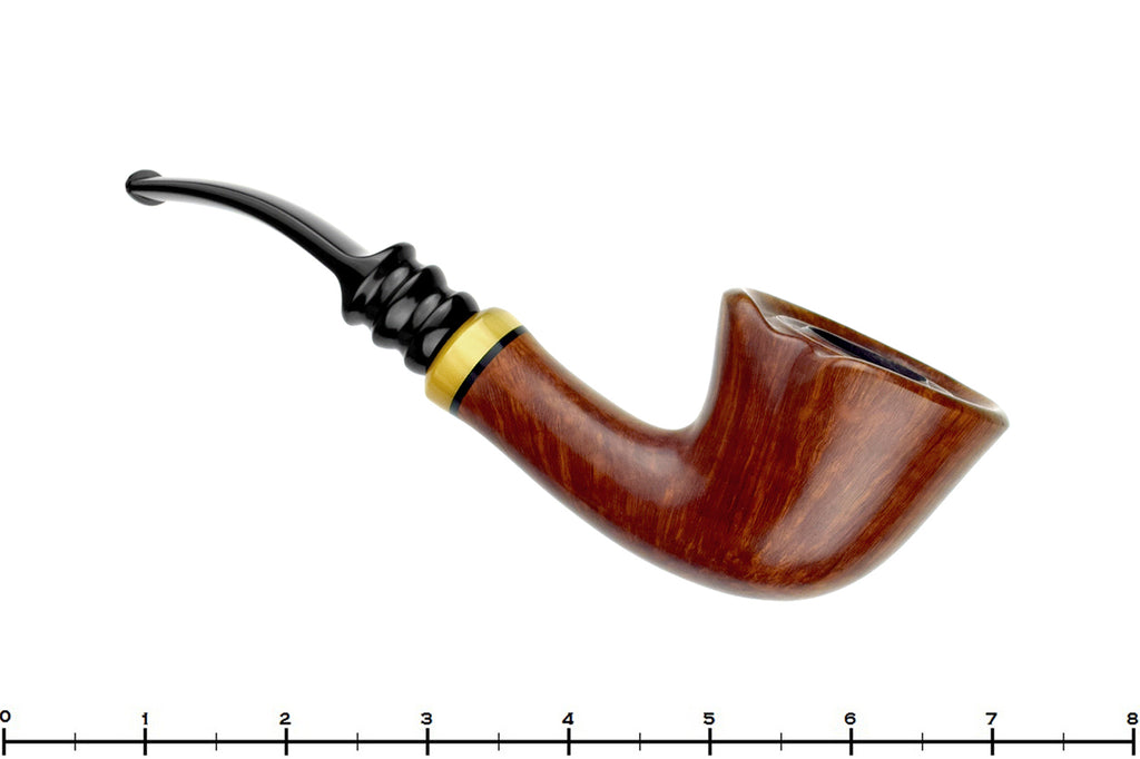 Blue Room Briars is proud to present this Design Berlin 12 B Bent Dublin (9mm Filter) with Acrylic Estate Pipe
