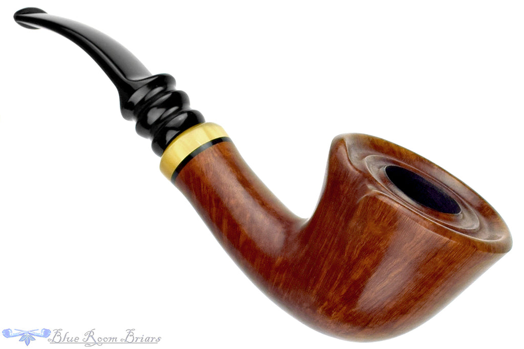 Blue Room Briars is proud to present this Design Berlin 12 B Bent Dublin (9mm Filter) with Acrylic Estate Pipe