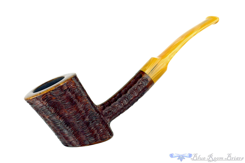 C. Kent Joyce Pipe Bent Carved Racing Poker