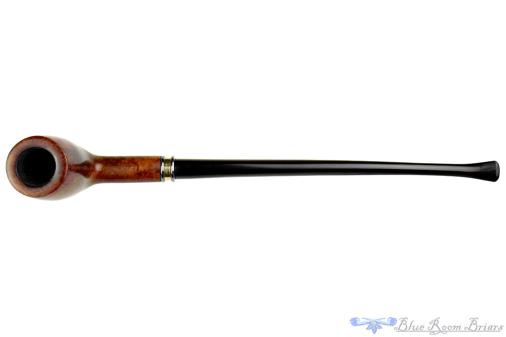 Blue Room Briars is proud to present this Stanwell Danish Design Hans Christian Andersen Churchwarden with Brass and Nickel Estate Pipe