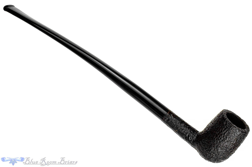 Blue Room Briars is proud to present this Savinelli Aged Briar 104 Rusticated Churchwarden Estate Pipe