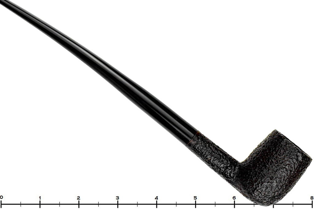 Blue Room Briars is proud to present this Savinelli Aged Briar 104 Rusticated Churchwarden Estate Pipe