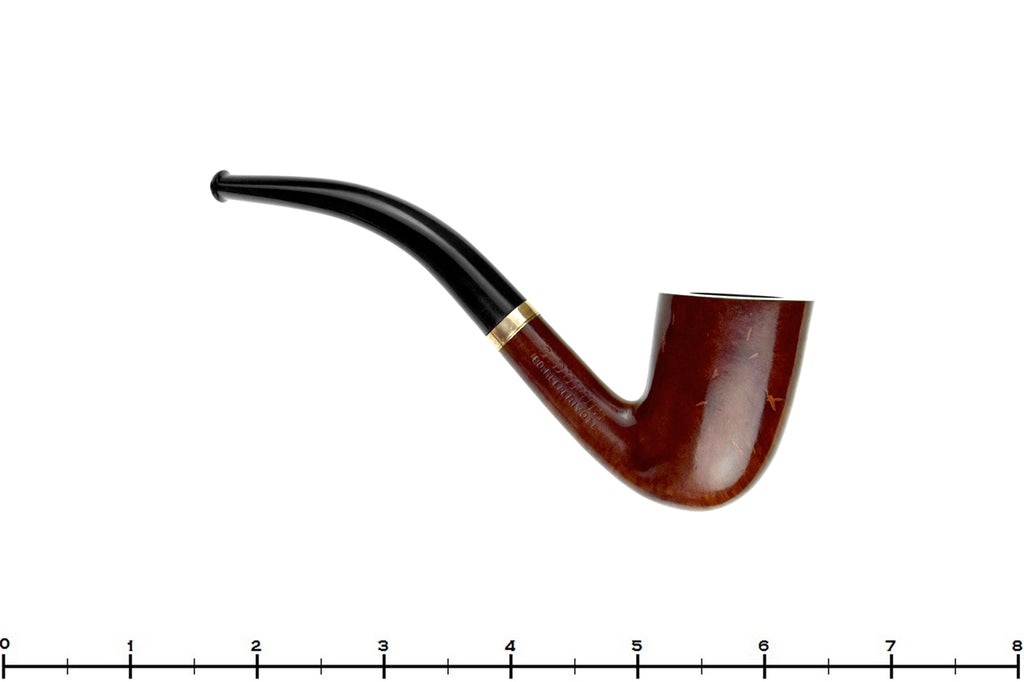 Blue Room Briars is proud to present this G.Dupuis Le Rêve du Soldat Bent Dublin with Gold-Filled Band Estate Pipe
