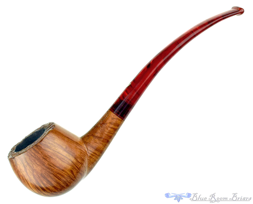 Luigi Viprati Five Clover Handmade Bent Tomato Estate Pipe