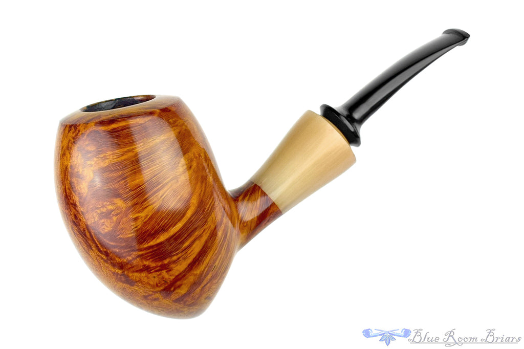 Erik Nielsen Pipe Grade C Bent Acorn with Horn