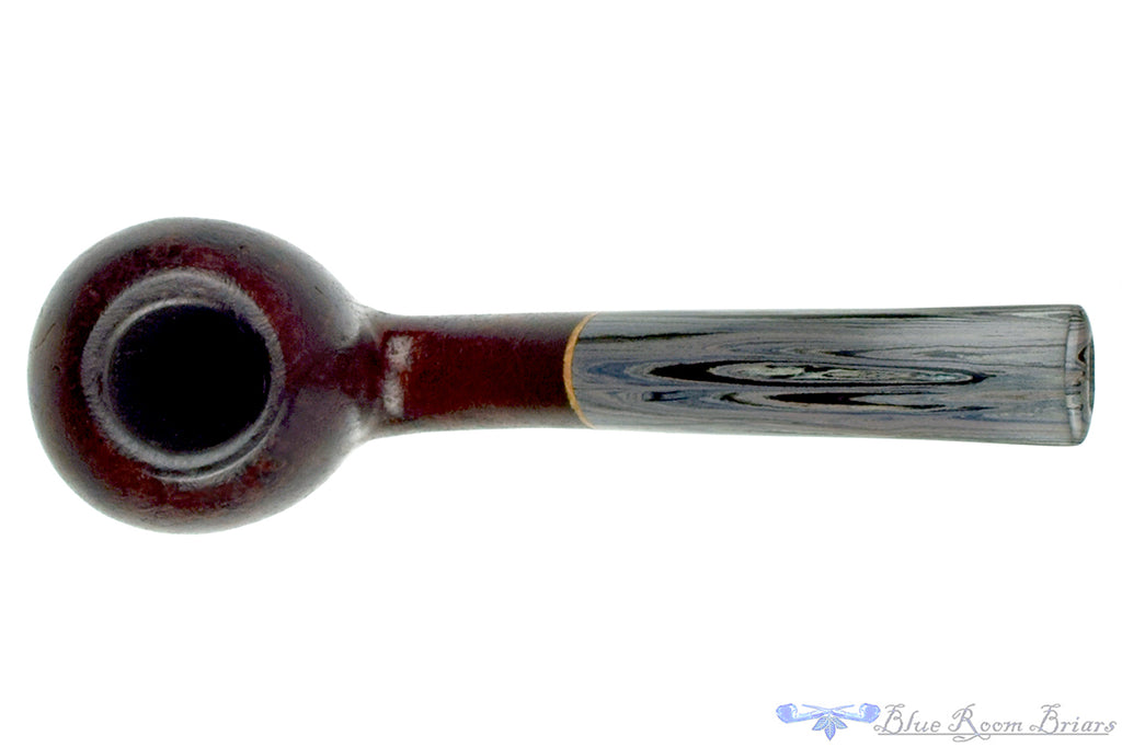 Blue Room Briars is proud to present this Sean Reum Pipe Bent Satin Blast Acorn with Brindle