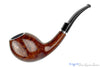 Blue Room Briars is proud to present this Tom Eltang and Former Nielsen 2004 Pipe and Tobacco Magazine Pipe of the Year Bent Racing Egg with Silver UNSMOKED Estate Pipe