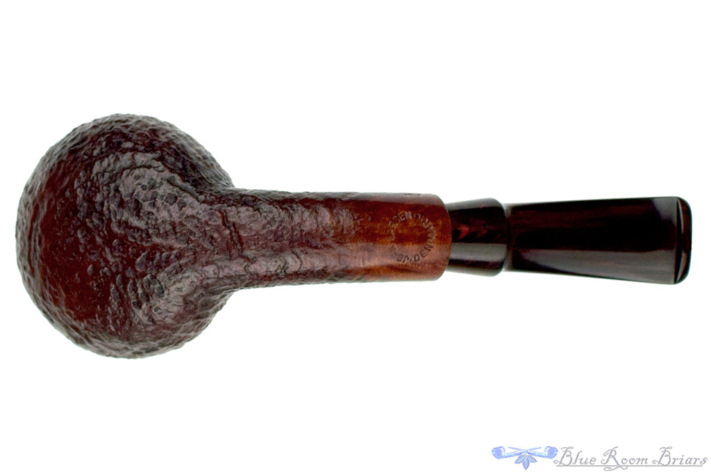Blue Room Briars is proud to present this Jørn Larsen Bent Sandblast Cobra with Brindle Estate Pipe