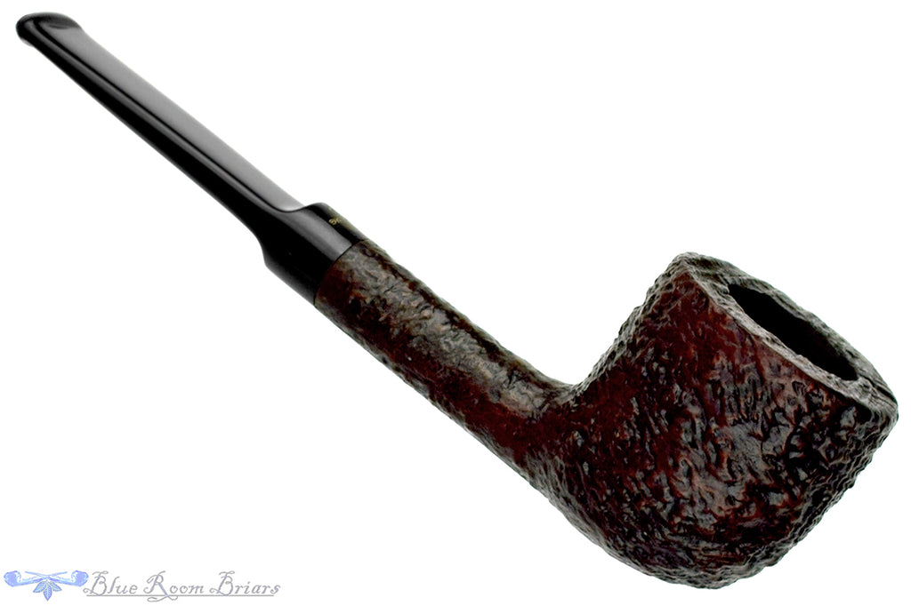 Blue Room Briars is proud to present this Barling Fossil EXEL 224 Sandblast Pot Sitter Estate Pipe