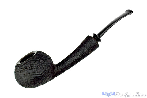 Jared Coles Pipe Sandblast Blowfish with Bamboo and Plateau