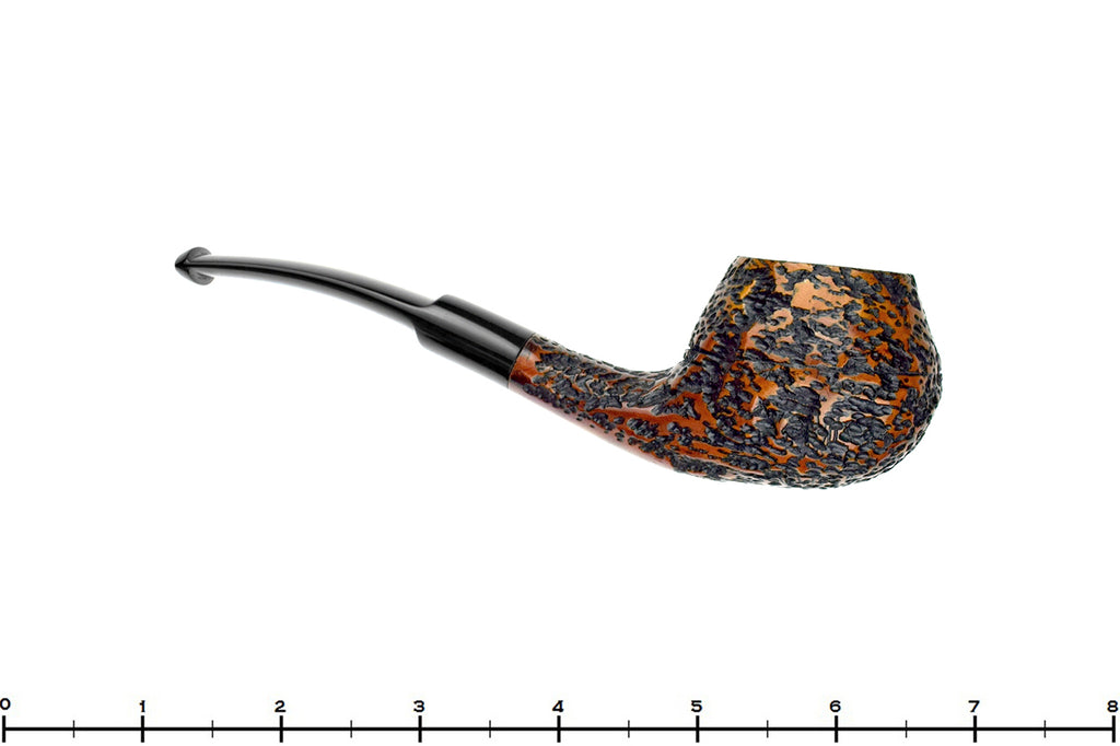 Blue Room Briars is proud to present this Italian Bent Rusticated Author with Oval Shank Estate Pipe