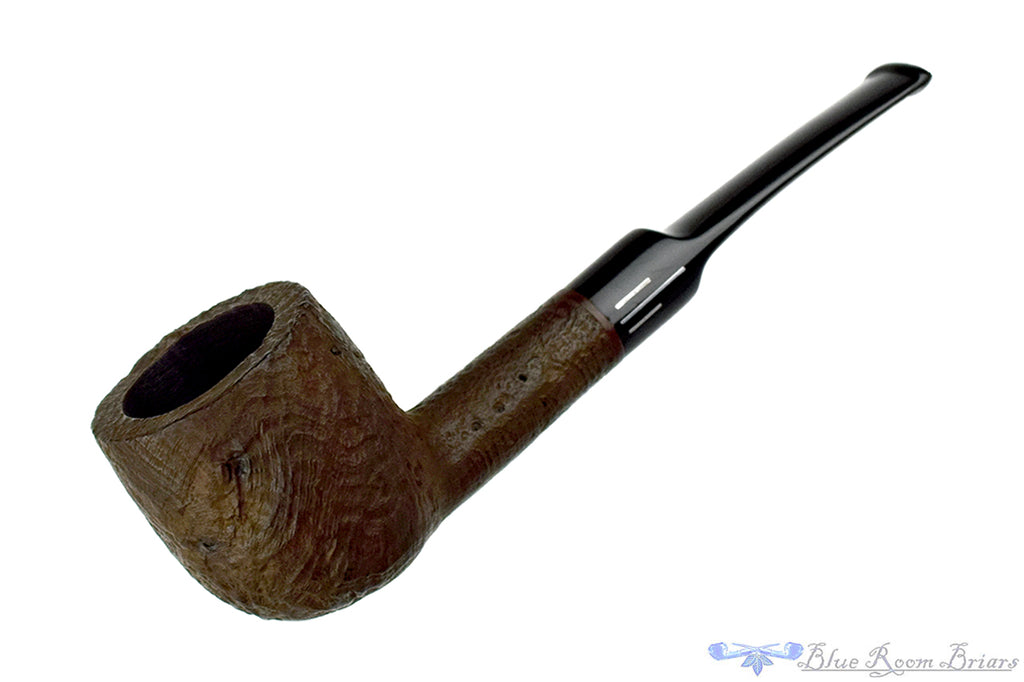 The Everyman London Pipe 252 Sandblast Pot (Metal Filter) Sitter Estate Pipe