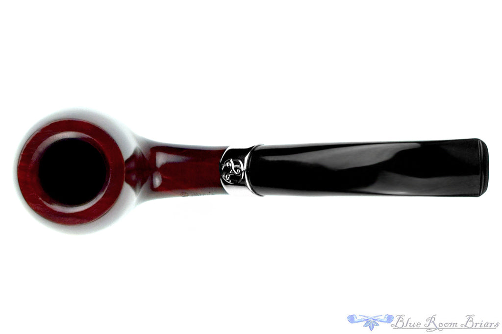 Rattray's Hail to the King 69 Bent Billiard with Nickel Estate Pipe