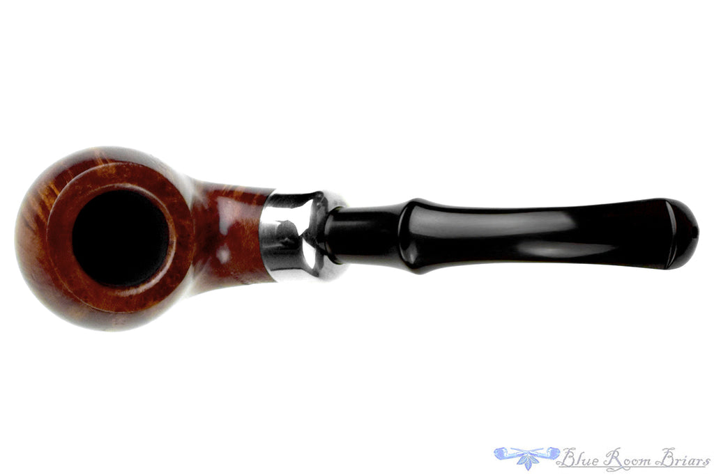 Blue Room Briars is proud to present this Person System Standard 303 Bent Apple with Nickel and P-Lip Estate Pipe