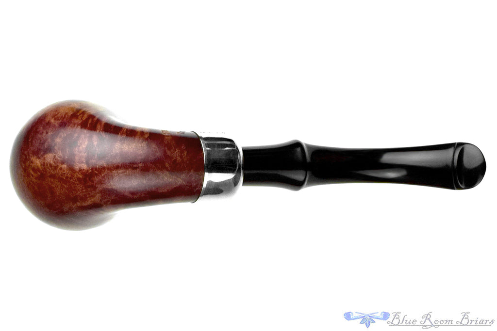 Blue Room Briars is proud to present this Person System Standard 303 Bent Apple with Nickel and P-Lip Estate Pipe
