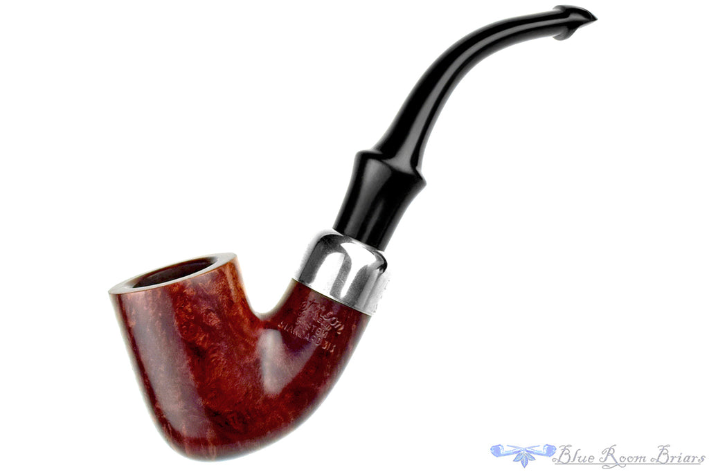Peterson System Standard 313 Bent Billiard with Nickel and P-Lip Estate Pipe