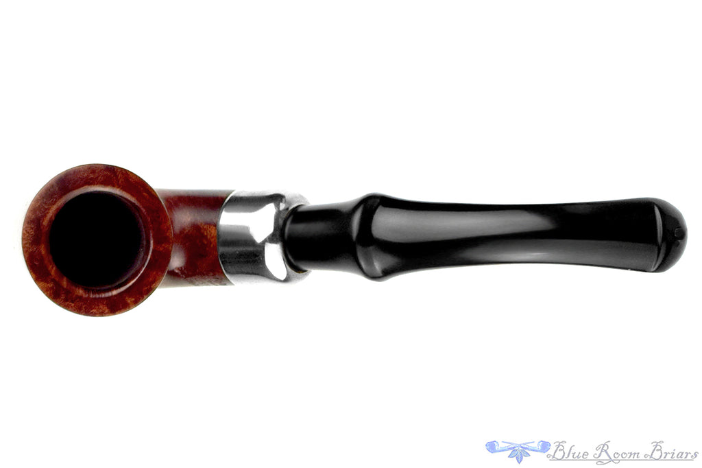 Peterson System Standard 313 Bent Billiard with Nickel and P-Lip Estate Pipe