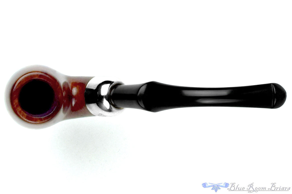 Blue Room Briars is proud to present this Peterson System Standard 312 Bent Billiard with Nickel and P-Lip Estate Pipe