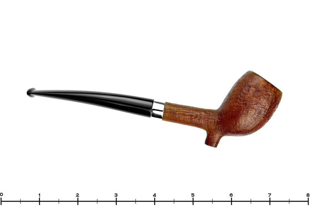 Blue Room Briars is proud to present this Jan Pietenpauw Sandblast Cutty with Nickel Estate Pipe