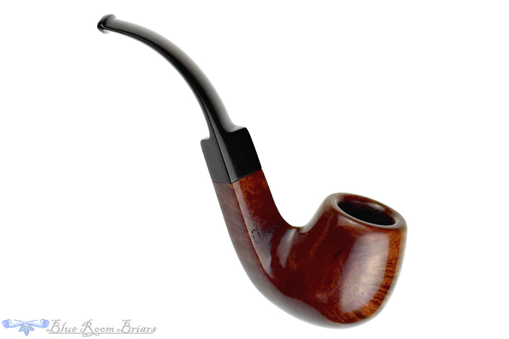 Blue Room Briars is proud to present this Shamrock (Peterson) 82S Bent Billiard with Diamond Shank Estate Pipe