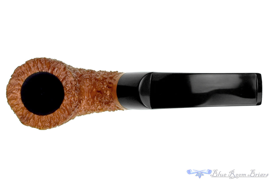 Blue Room Briars is proud to present this Brebbia Koralle Large Bent Rusticated Billiard UNSMOKED Estate Pipe