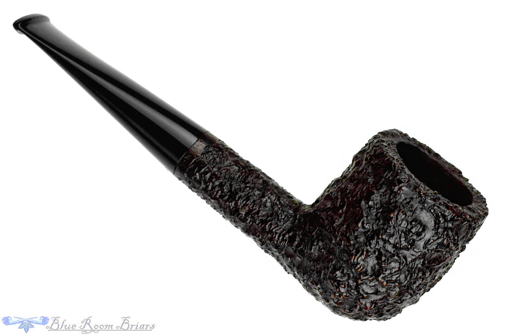 Blue Room Briars is proud to present this Castello Sea Rock Briar SK 15 Rusticated Billiard Estate Pipe